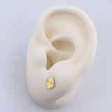 Topos Trebol 0.7gr / 5mm Oro Amarillo 18K %