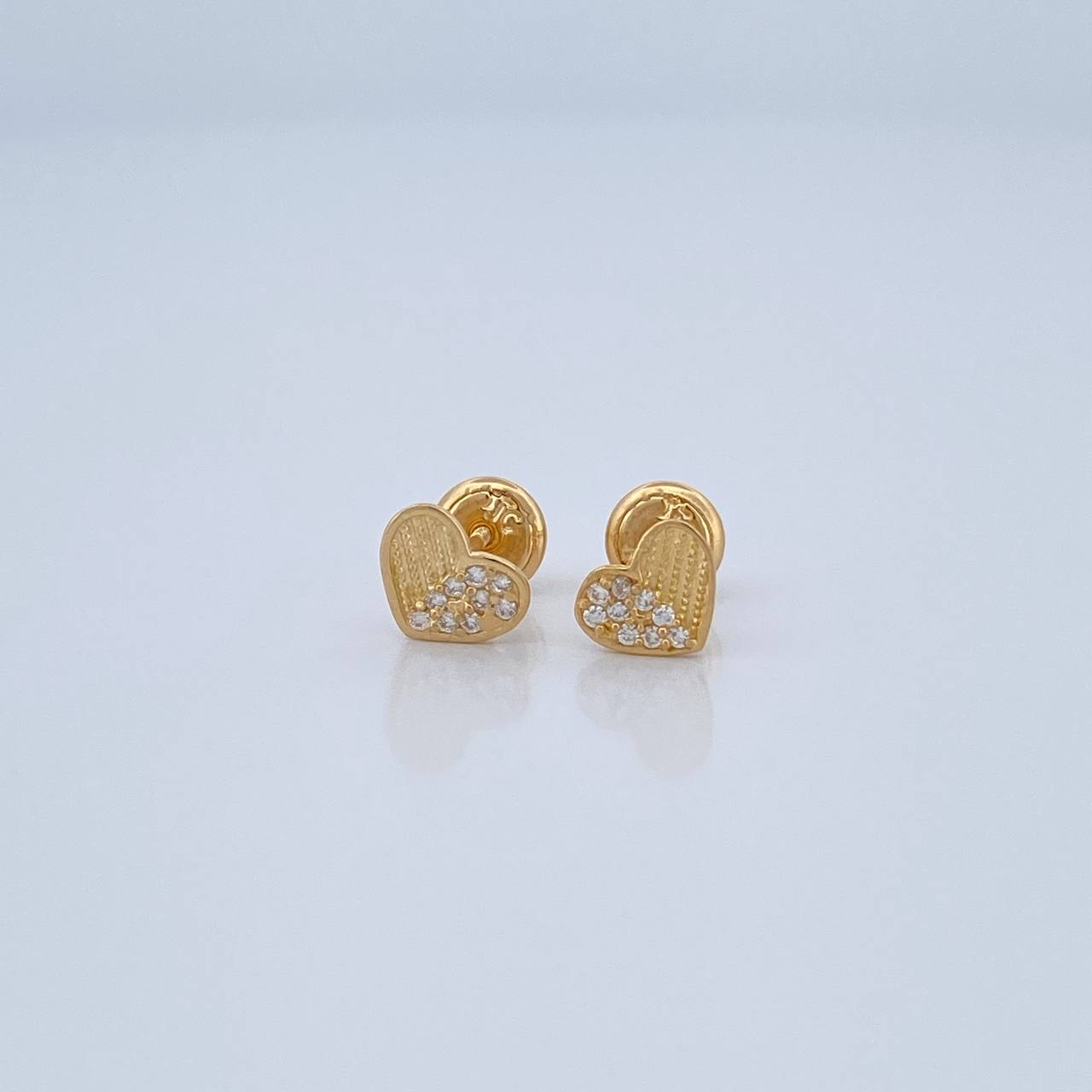 Topos Corazon 0.8gr / 6.89mm Oro Amarillo 18K &