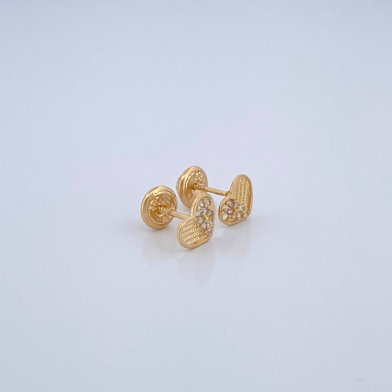 Topos Corazon 0.8gr / 6.89mm Oro Amarillo 18K &