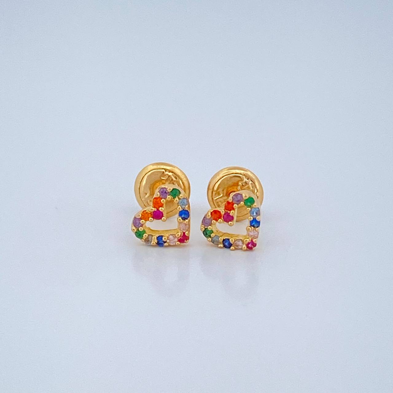 Topos Corazon 0.85gr / 5mm Oro Amarillo 18K %