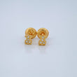 Stud Earrings TS 0.65gr / Yellow Gold 18K &