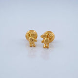 Topos Oso 1.05gr / 4.9mm Oro Amarillo 18K &