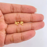 Topos Cruz 0.65gr / 1/4 in / Oro Amarillo 18K %