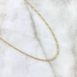 Figaro Chain 1.3gr / 45cm / 1.6mm Yellow Gold +1 18K ©