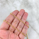 GC Chain 7.9gr / 55cm / 3.2mm Polished 18K Yellow Gold