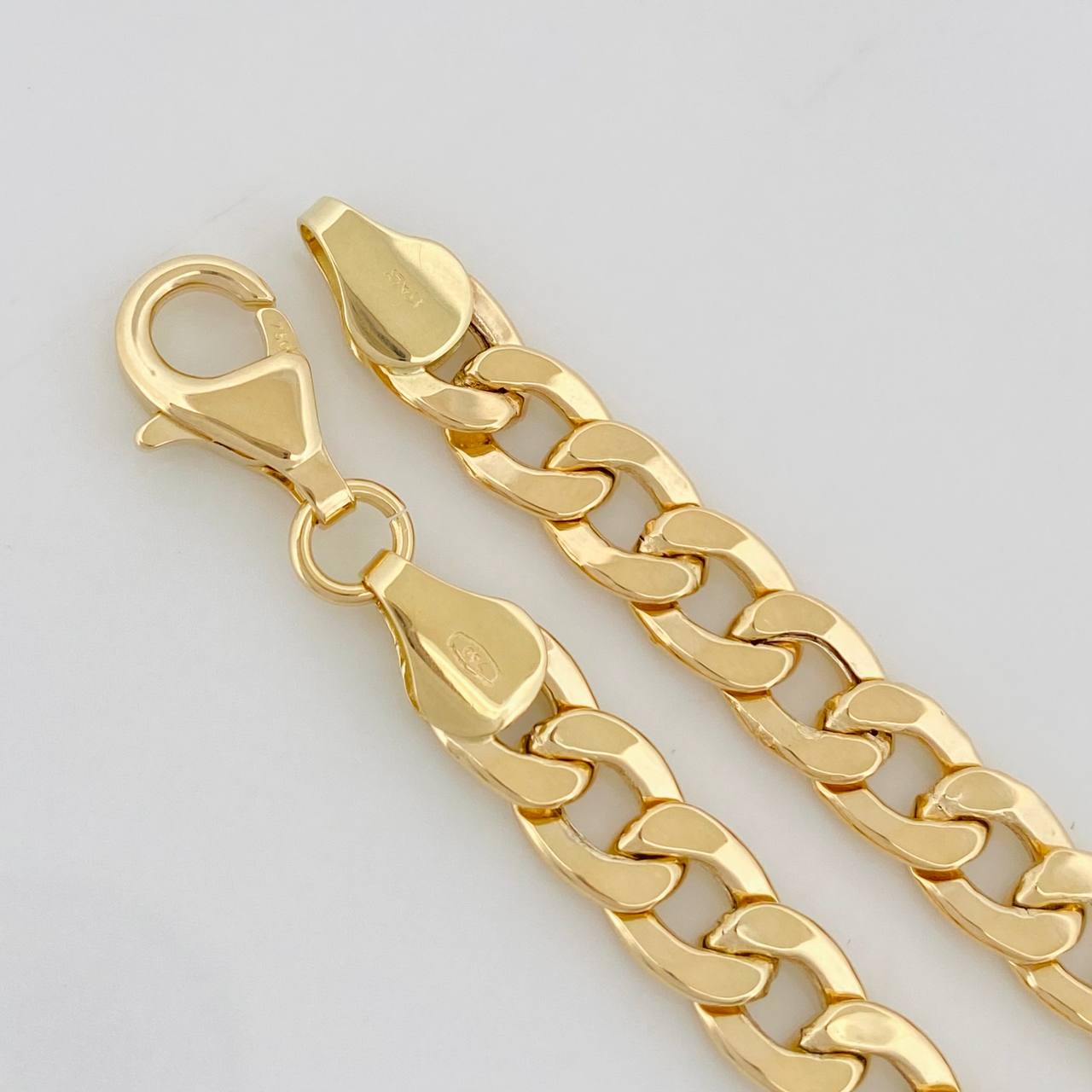 Pulso Cubano 7.05g / 7 3/4 in / 6.46mm Oro Amarillo 18K