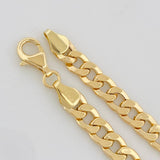 Pulso Cubano 7.05g / 7 3/4 in / 6.46mm Oro Amarillo 18K