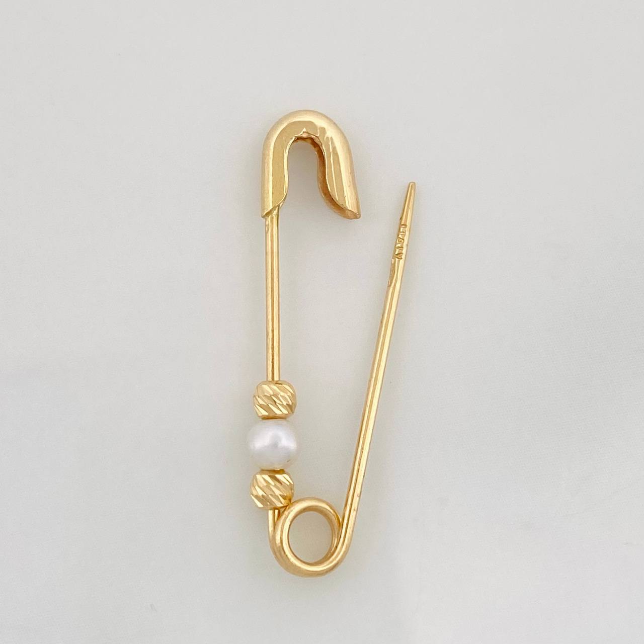 Dije Gancho Nodriza 0.75g / 3/4 in Oro Amarillo 18K