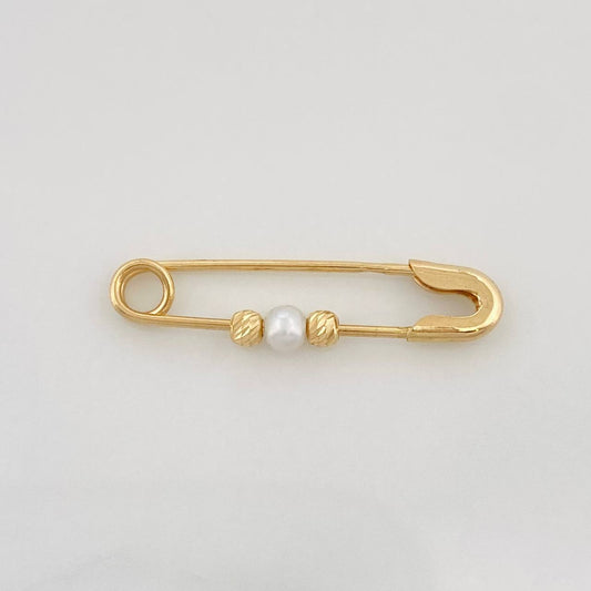 Dije Gancho Nodriza 0.75g / 3/4 in Oro Amarillo 18K