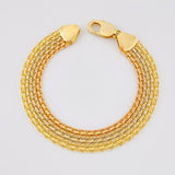 Pulso Chino 20g / 8 1/4 in / 11.2mm Tres Oros 18K