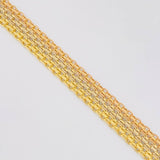Pulso Chino 20g / 8 1/4 in / 11.2mm Tres Oros 18K