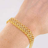 Pulso Chino 20g / 8 1/4 in / 11.2mm Tres Oros 18K