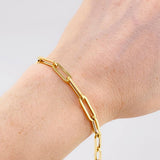 Bracelet Cajón 4.6g / 7 3/4 in / 5mm Yellow Gold 18K