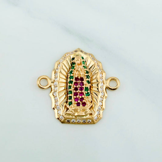 Charm Virgin Guadalupe 2.6 g / 3/4 in Yellow Gold 18K