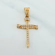 Pendant Nail Cross 2.25 g / 1 1/4 in 18K Yellow Gold