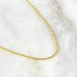 Cadena Lazo 2.15gr / 50cm / 1.6mm Oro Amarillo +3 18K