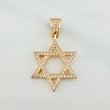 Dije Estrella De David 2.45 g / 1 1/4 in Oro Amarillo 18K