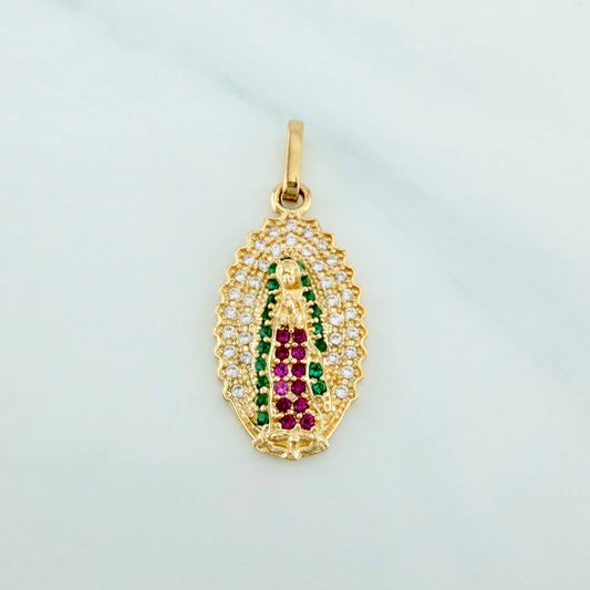 Dije Virgen Guadalupe 1.9 g / 1 in Oro Amarillo 18K
