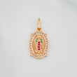 Pendant Guadalupe Virgin 2.35g / 1 in 18K Rose Gold