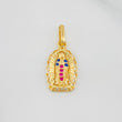 Dije Virgen Guadalupe 1.3 g / 3/4 in Oro Amarillo 18K