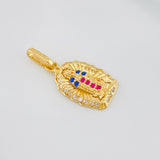 Pendant Virgin Guadalupe 1.25 g / 3/4 in Yellow Gold 18K