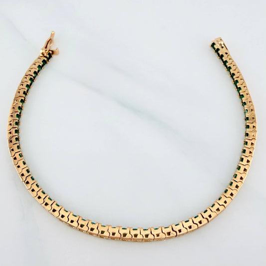 Tennis Bracelet 12.15 g / 7 1/2 in / 3 mm Yellow Gold 18K
