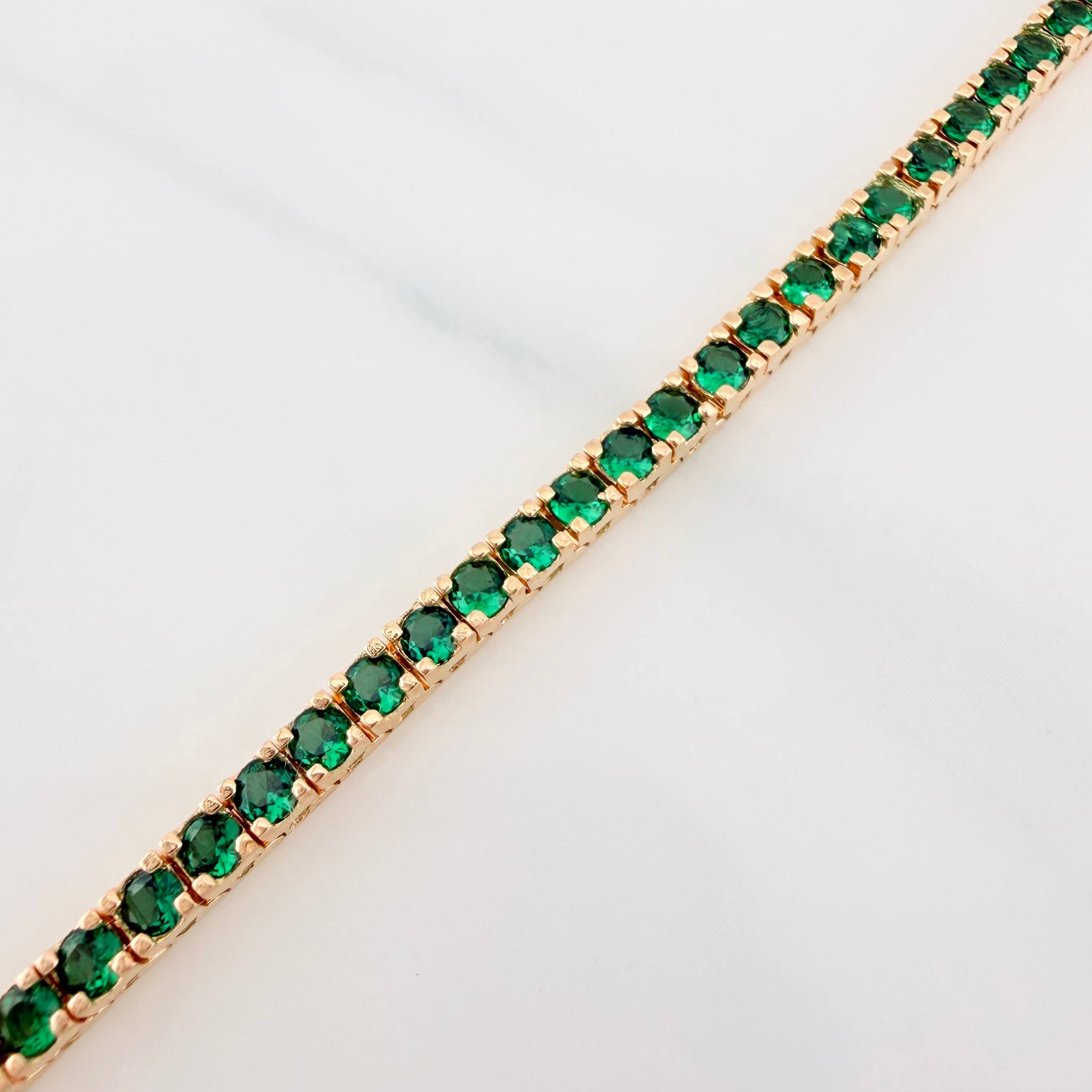 Tennis Bracelet 12.15 g / 7 1/2 in / 3 mm Yellow Gold 18K