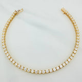 Tennis Bracelet 11 g / 7 1/2 in / 2.92 mm 18K Yellow Gold