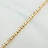 Tennis Bracelet 11 g / 7 1/2 in / 2.92 mm 18K Yellow Gold