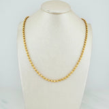 Military Chain 19.5 g / 24 1/2 in / 3.14 mm 18K Yellow Gold