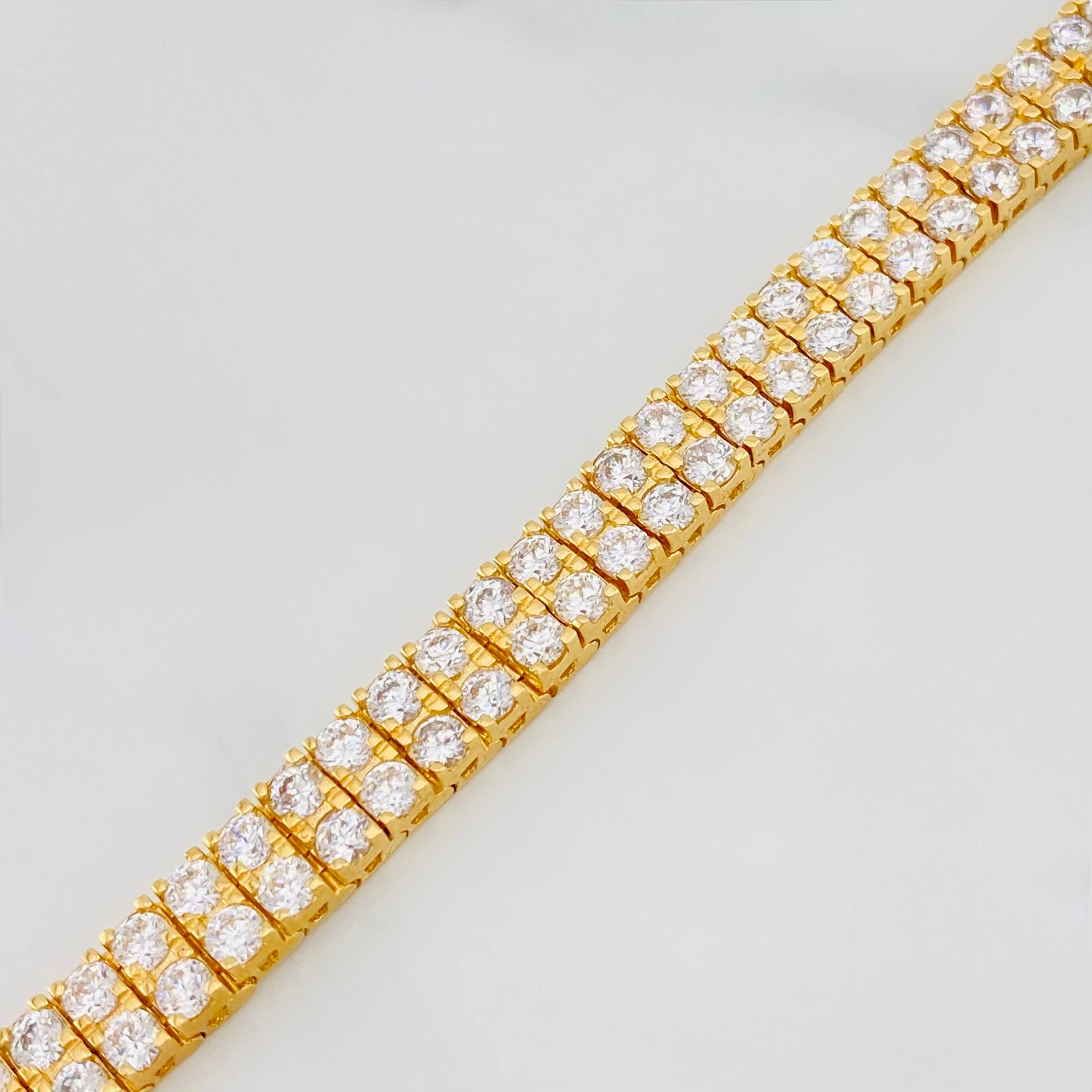 Tennis Bracelet 24.85 g / 7 3/4 in / 5.87 mm 18K Yellow Gold