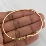 Bracelet Hoop Butterfly 3.7 g / 6 3/4 in / 1.82 mm Yellow Gold 18K