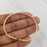 Bracelet Heart Hoop 3.3 g / 6 in / 1.81 mm Yellow Gold 18K