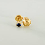 Bezel Stud Earrings 0.45gr / 3mm Yellow Gold 18K &