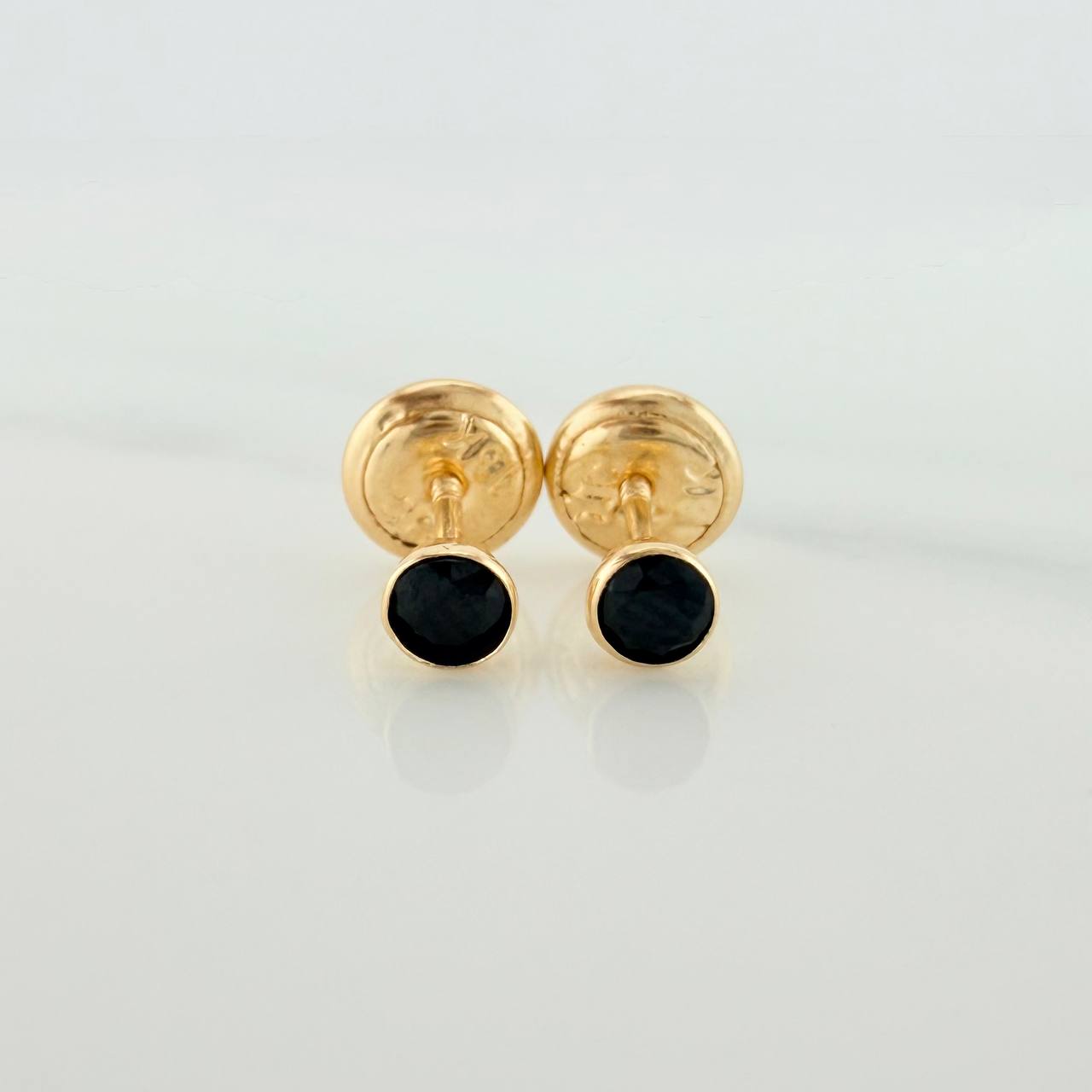 Topos Bisel 0.5gr / 3mm Oro Amarillo 18K &