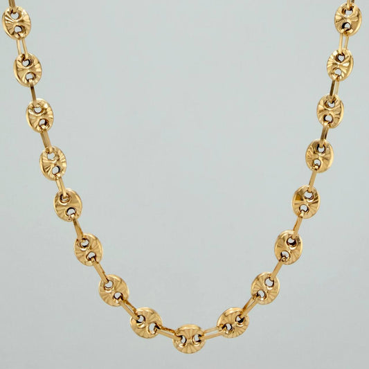 Cadena GC 9.25gr / 18 3/4 in / 4.75mm Oro Amarillo 18K $