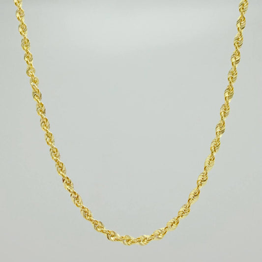 Cadena Lazo 4.05gr / 23 1/2 in / 1.15mm Oro Amarillo +3 18K &