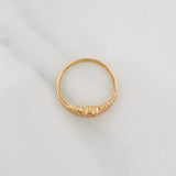 Anillo Corona 15S 2.25 g / T7 Oro Amarillo 18K