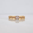 Solitaire Ring 2.1 g / T6 3/4 Yellow Gold 18K