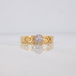 Anillo Banda Corazones 1.95 g / T6 Oro Amarillo 18K