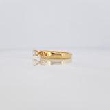 Anillo Banda Corazones 1.95 g / T6 Oro Amarillo 18K