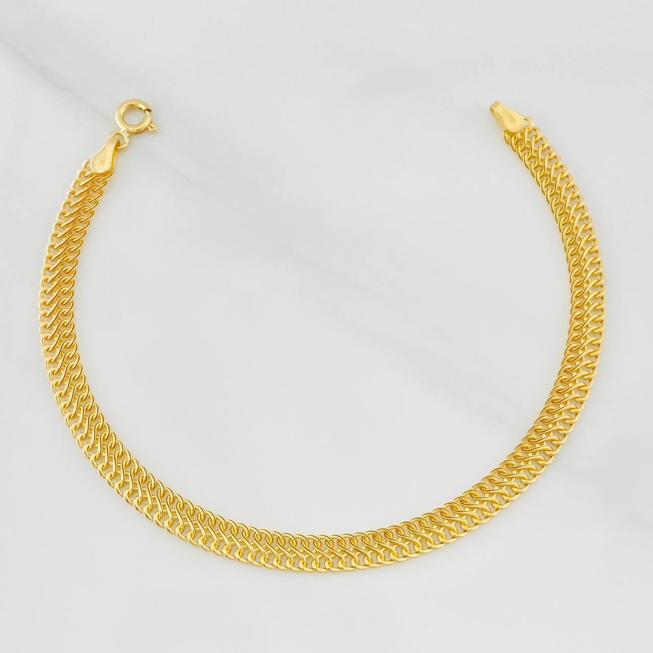 Pulso Sedusa 2.6g / 7 in / 4.9mm Oro Amarillo 18K