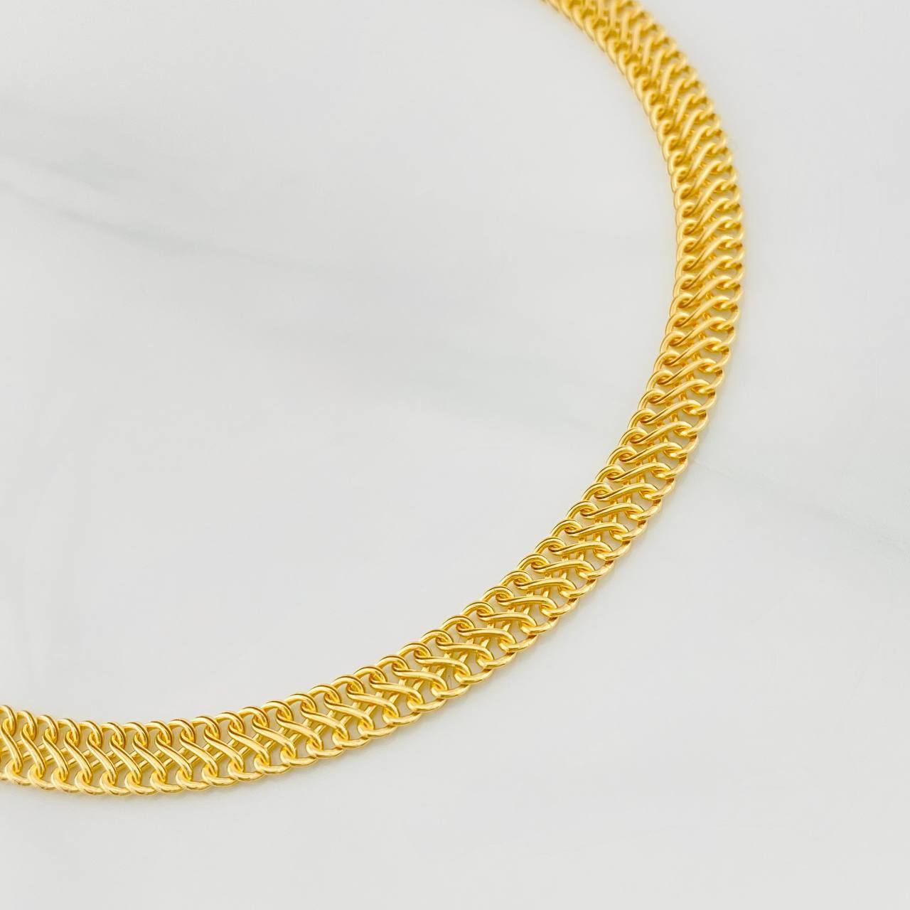 Pulso Sedusa 2.6g / 7 in / 4.9mm Oro Amarillo 18K