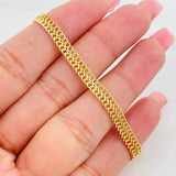 Pulso Sedusa 2.6g / 7 in / 4.9mm Oro Amarillo 18K