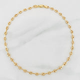 Tobillera GC 3.35g / 10 3/4 in / 3.26mm Oro Amarillo 18K