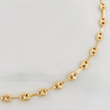 Tobillera GC 3.35g / 10 3/4 in / 3.26mm Oro Amarillo 18K