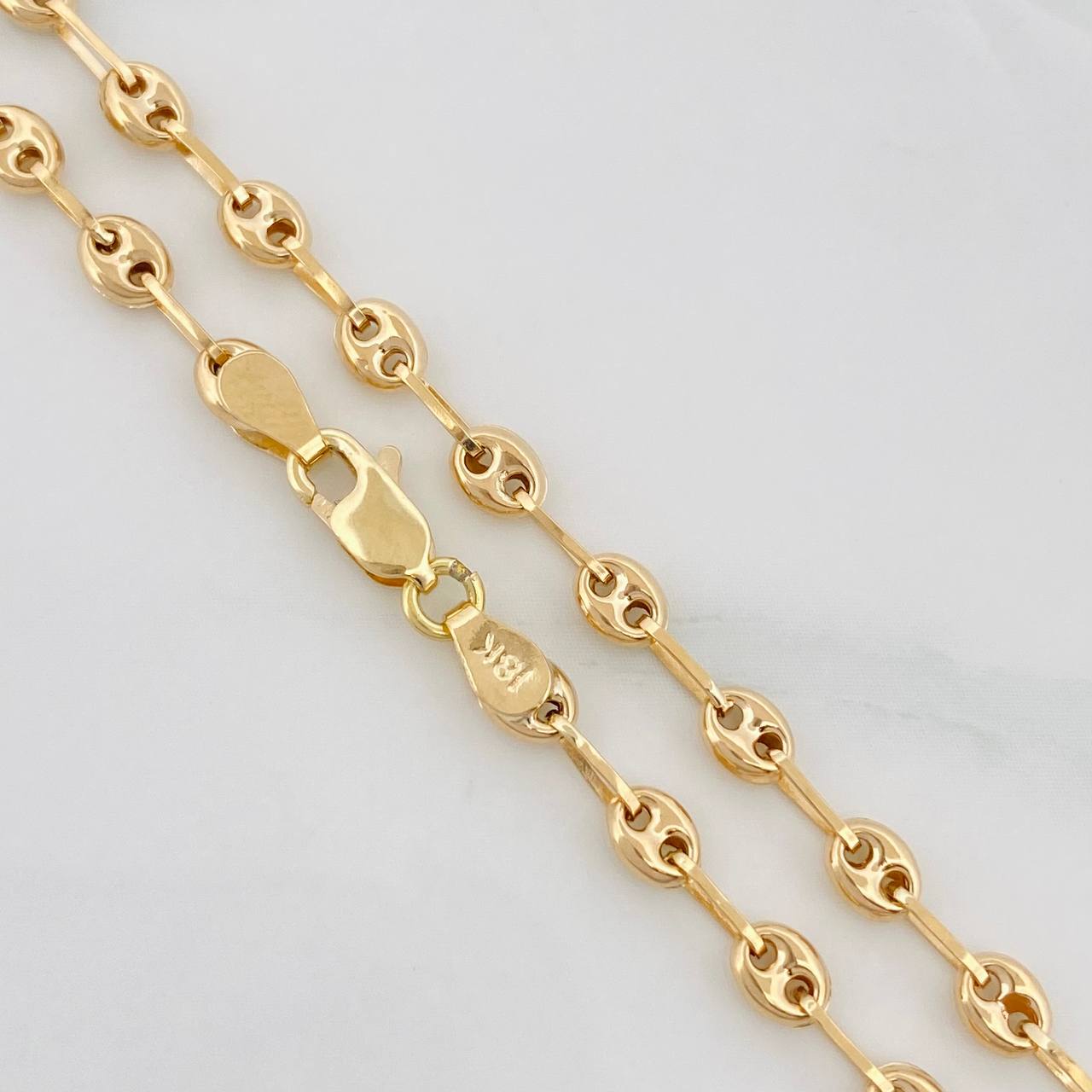 Tobillera GC 3.35g / 10 3/4 in / 3.26mm Oro Amarillo 18K