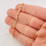 Tobillera GC 3.35g / 10 3/4 in / 3.26mm Oro Amarillo 18K