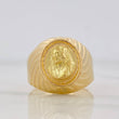 San Jose Ring 3.85g / Size 8 1/2 Yellow Gold 18K