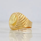 San Jose Ring 3.85g / Size 8 1/2 Yellow Gold 18K